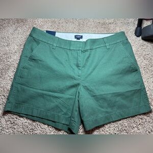 J. Crew Women's Green Shorts